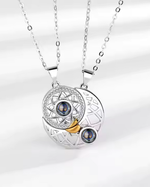 Collar Sol y Luna – Conexión Cósmica