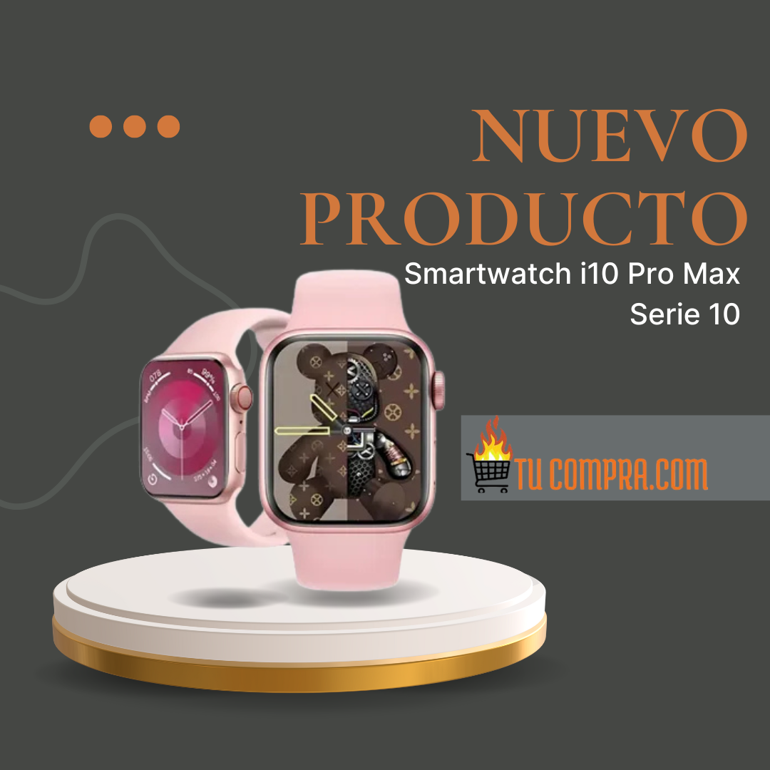 ⌚ Smartwatch i10 Pro Max Serie 10 – Estilo, Conectividad y Bienestar en tu Muñeca