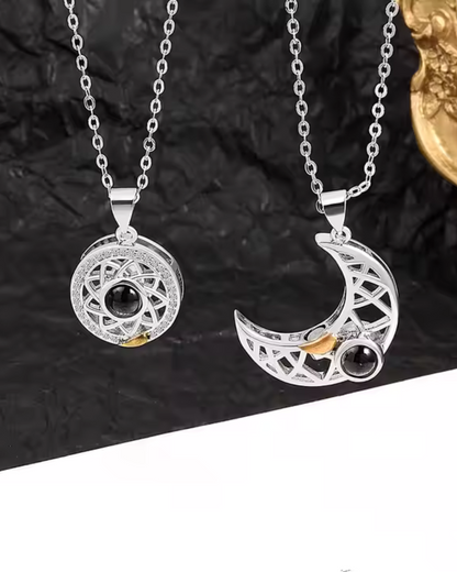 Collar Sol y Luna – Conexión Cósmica